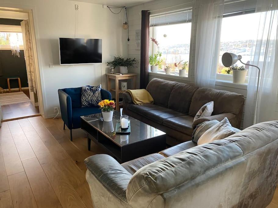 特罗姆瑟Cosy Flat Near Cable Car And The Arctic Cathedral公寓 外观 照片