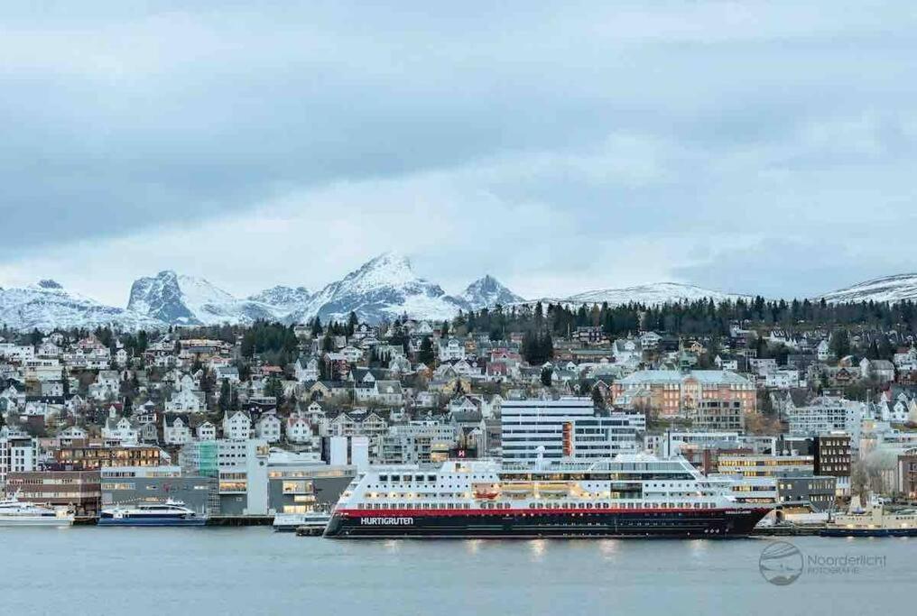 特罗姆瑟Cosy Flat Near Cable Car And The Arctic Cathedral公寓 外观 照片